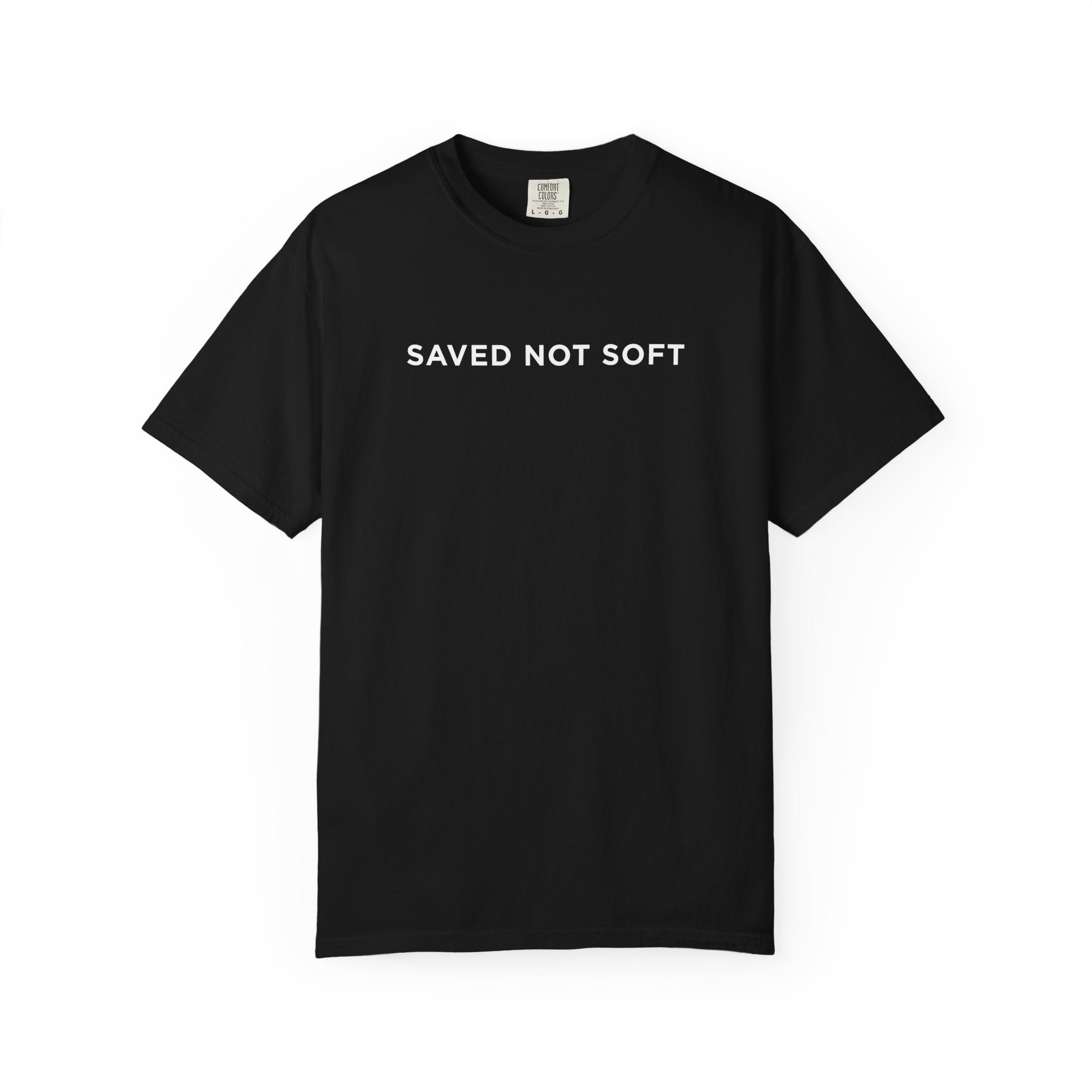 Saved Not Soft David & Goliath Tee