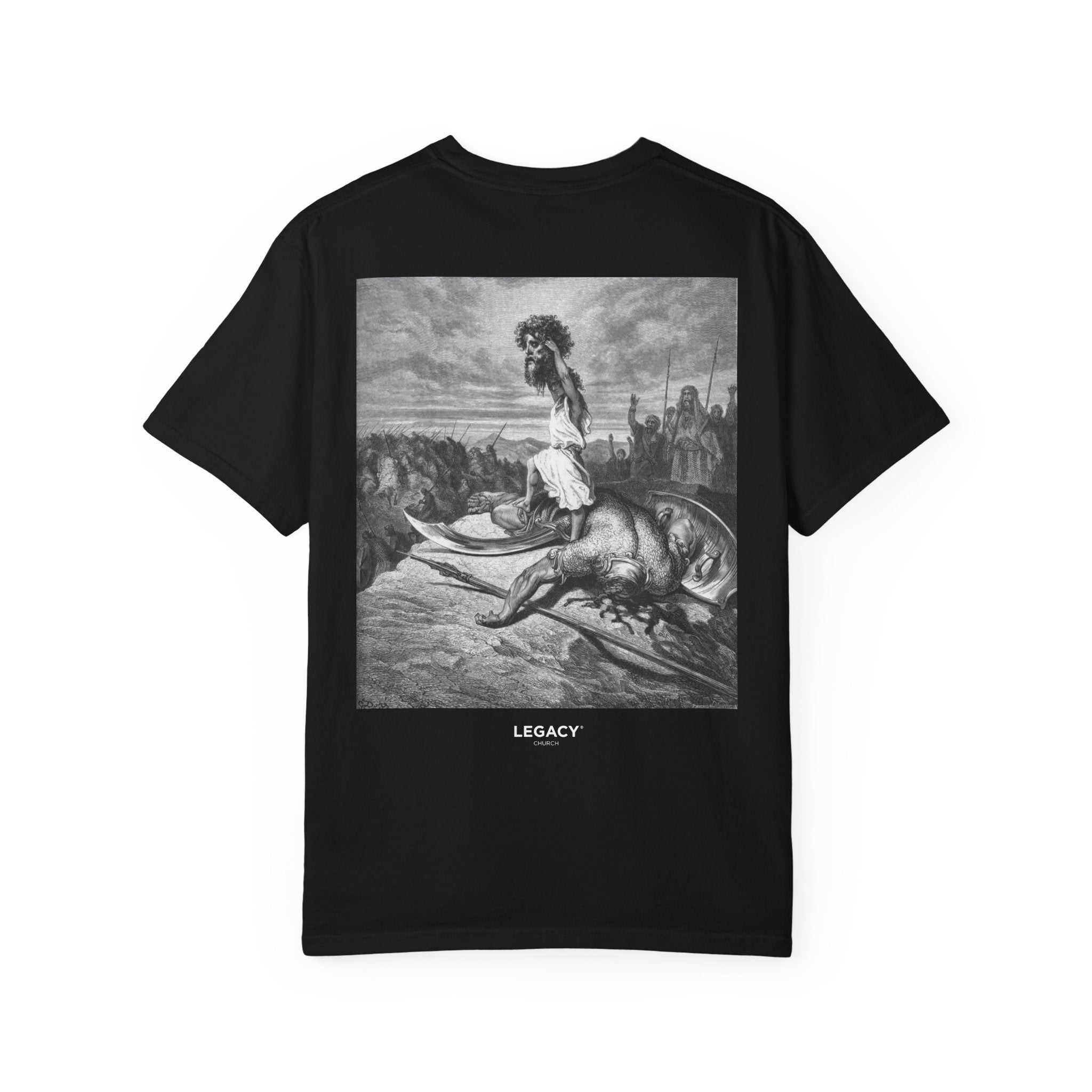 Saved Not Soft David & Goliath Tee