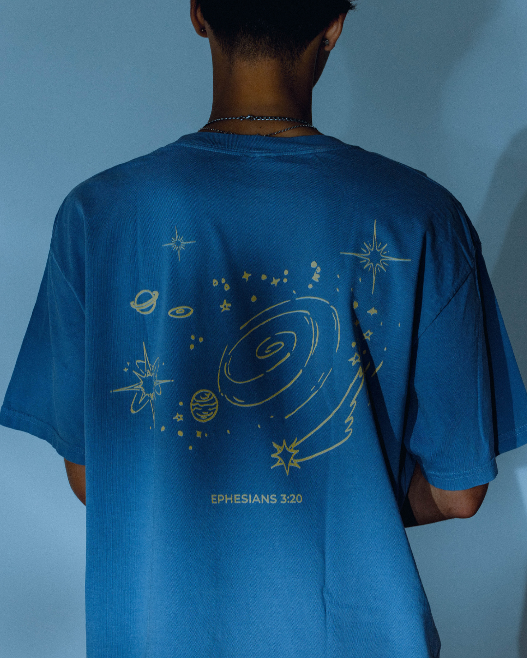 Limitless Galaxy Tee – Ephesians 3:20