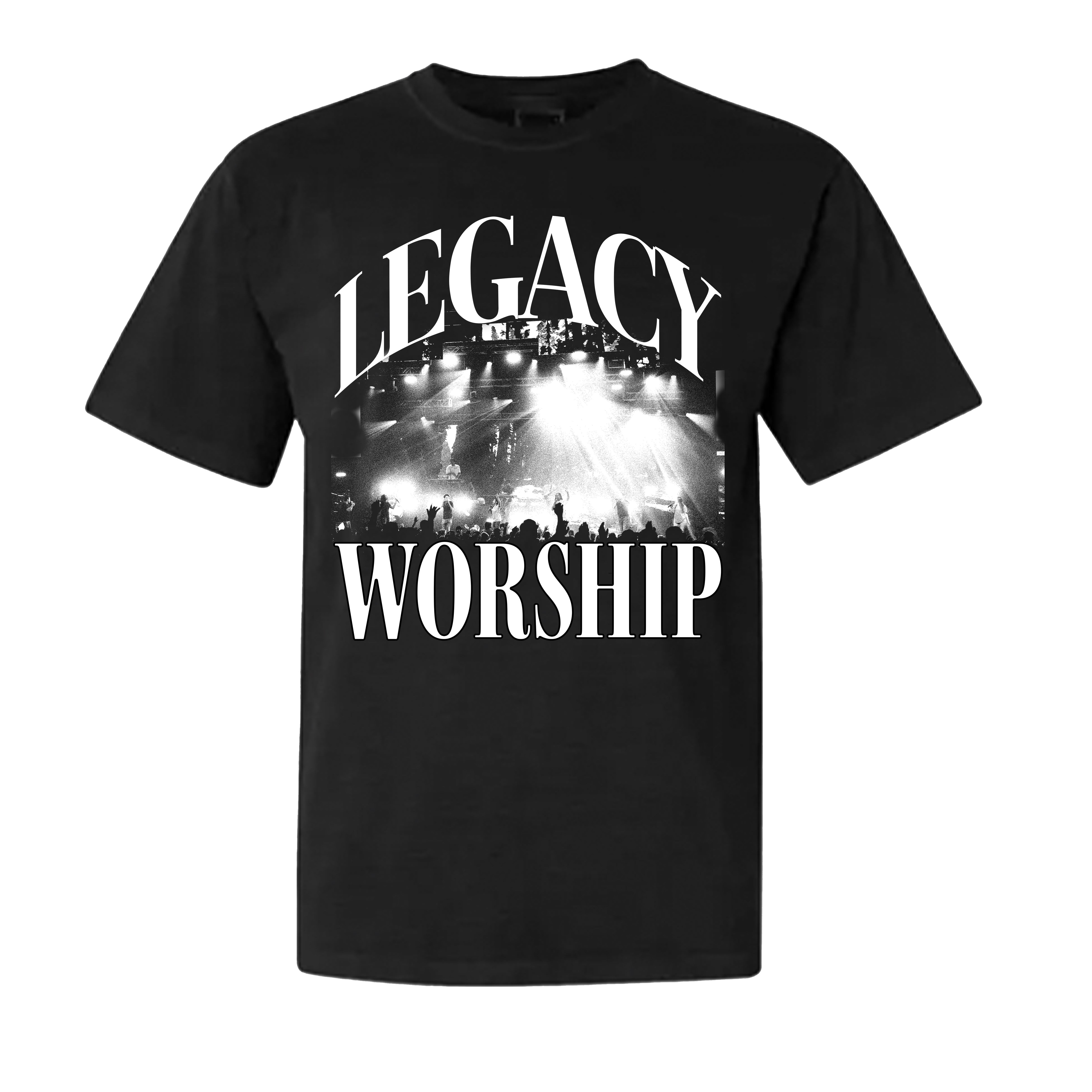 Legacy Worship Tee - Black