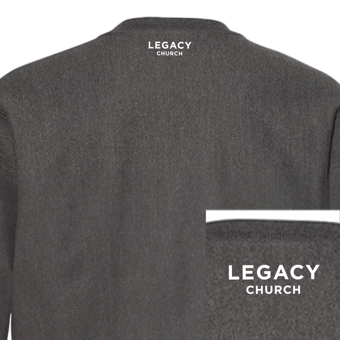 Live Generously Crew Sweater (Dark Grey)