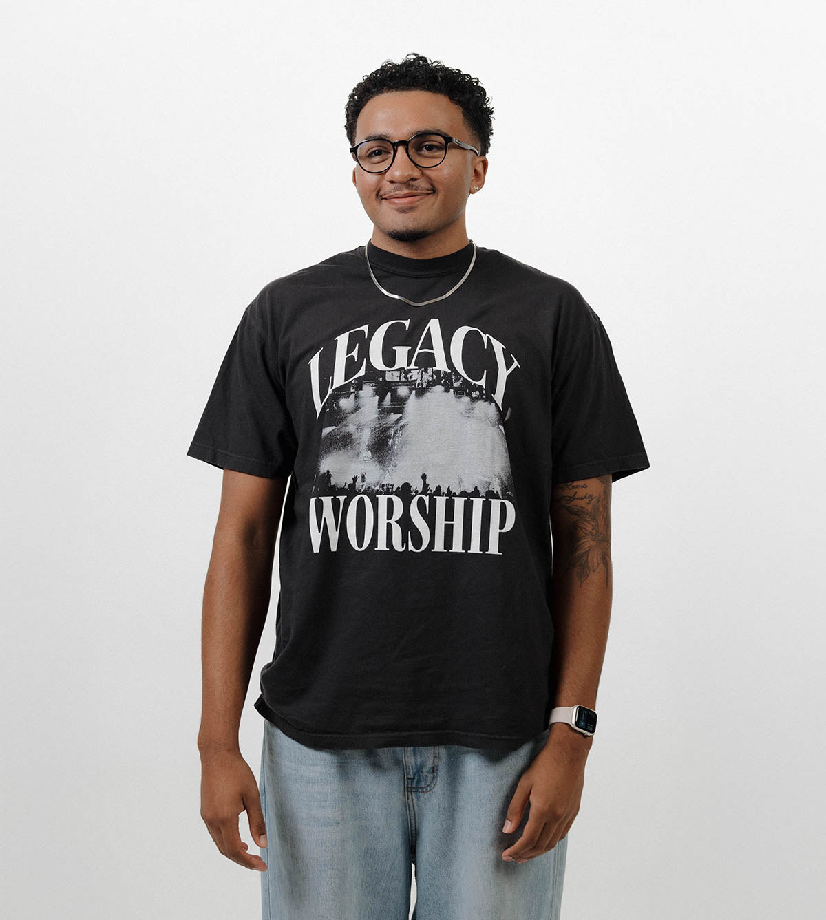 Legacy Worship Tee - Black