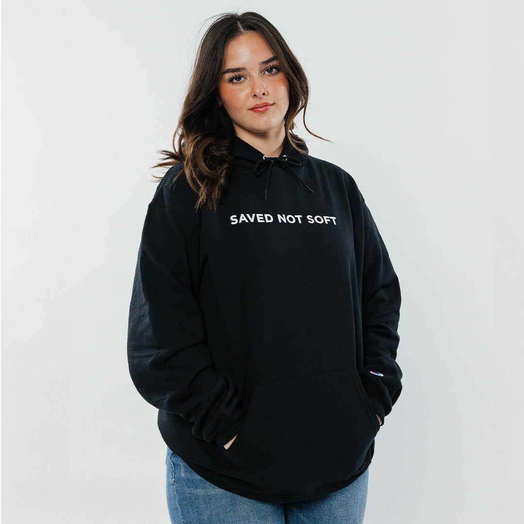 Saved Not Soft Hoodie