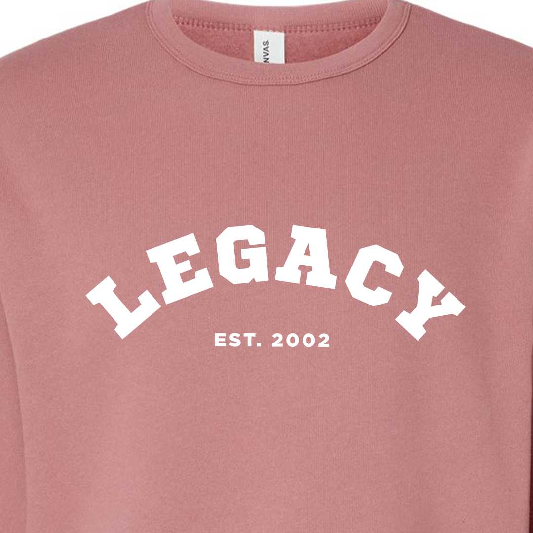 Legacy Crew Sweater (Pink)
