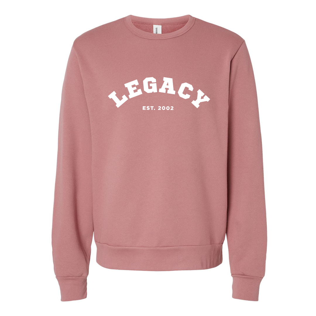 Legacy Crew Sweater (Pink)