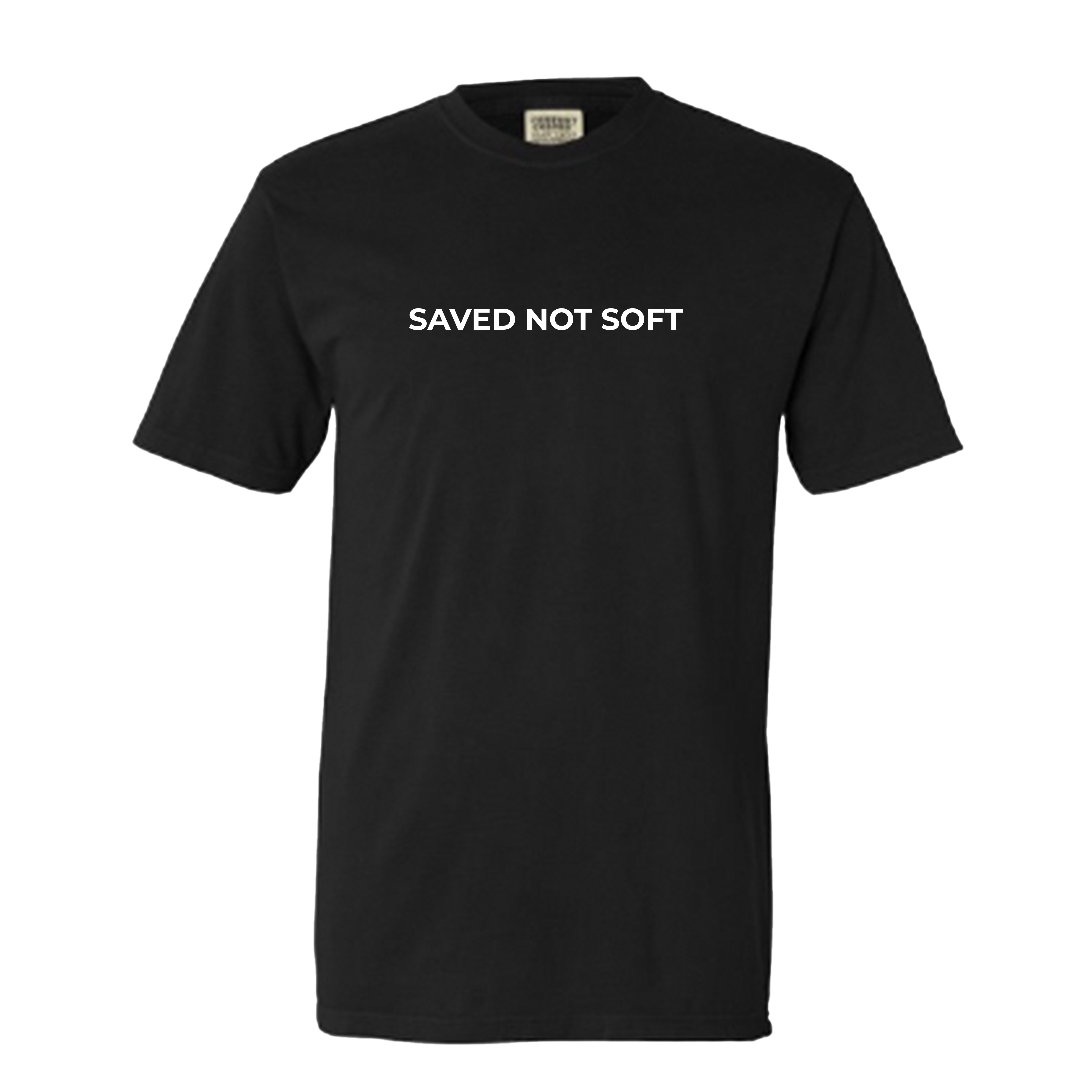 Saved Not Soft - Jesus Tee