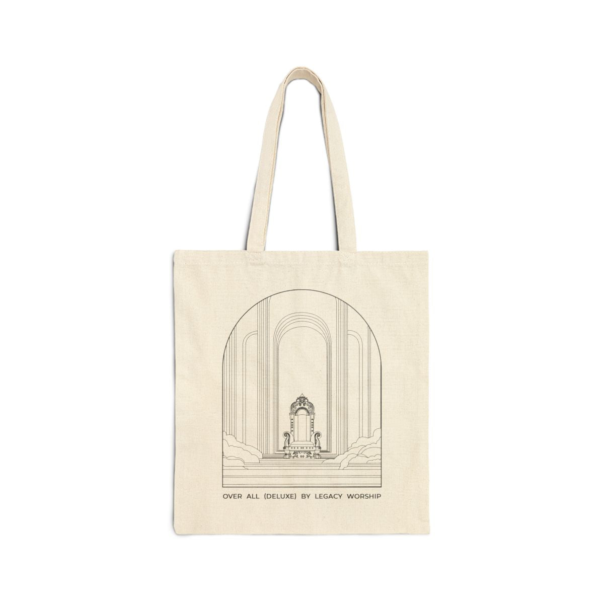 Legacy Worship OVER ALL (Deluxe) Tote Bag - Canvas