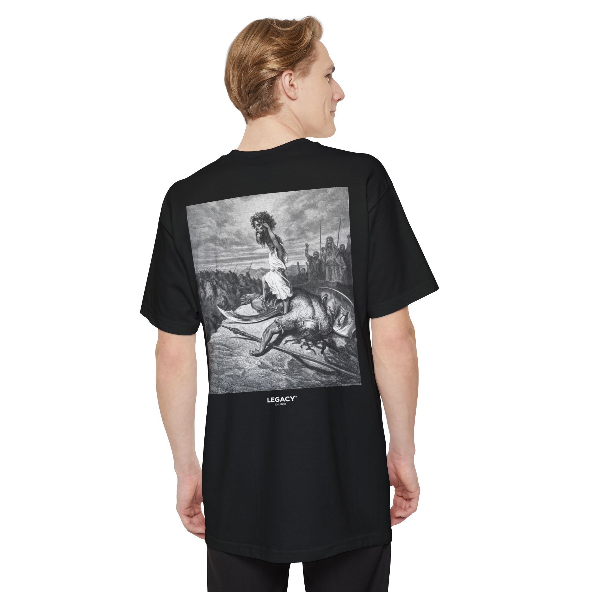 David & Goliath Saved Not Soft Tee (TALL)