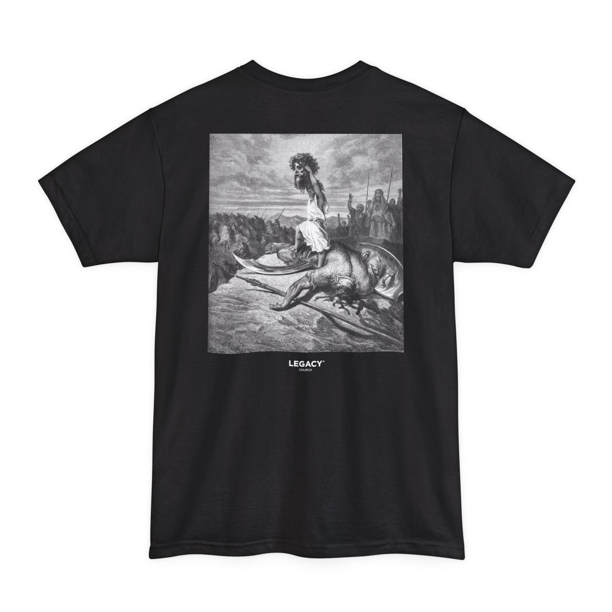 David & Goliath Saved Not Soft Tee (TALL)