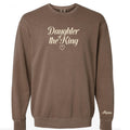 Daughter of the King Espresso Crewneck