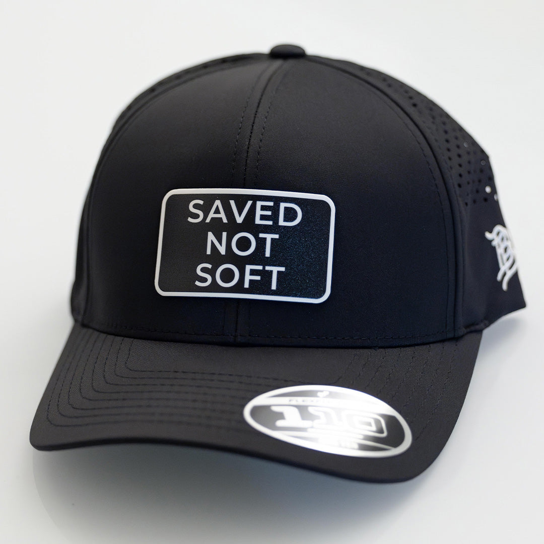 Saved Not Soft Branded Bills Hat