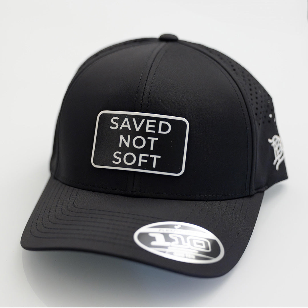 Saved Not Soft Branded Bills Hat