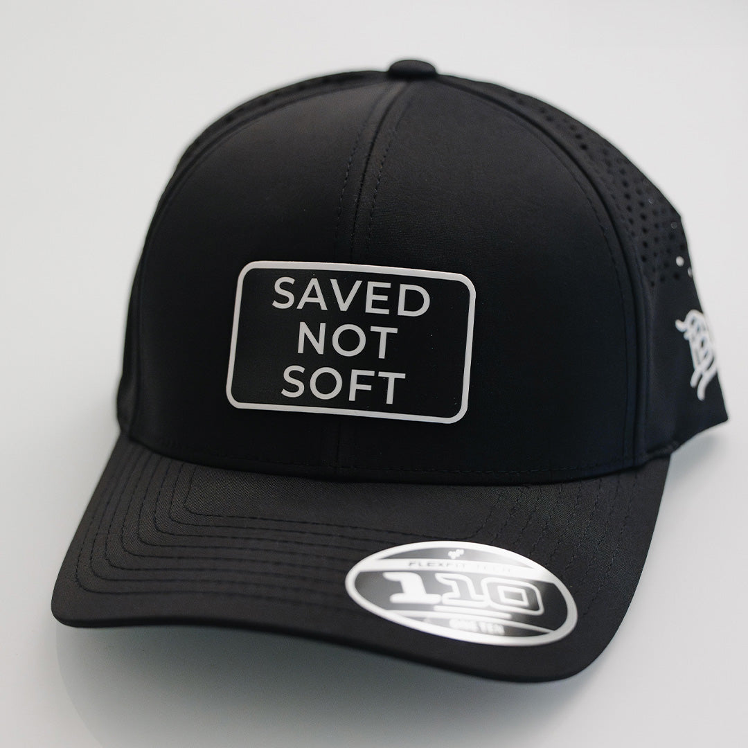 Saved Not Soft Branded Bills Hat