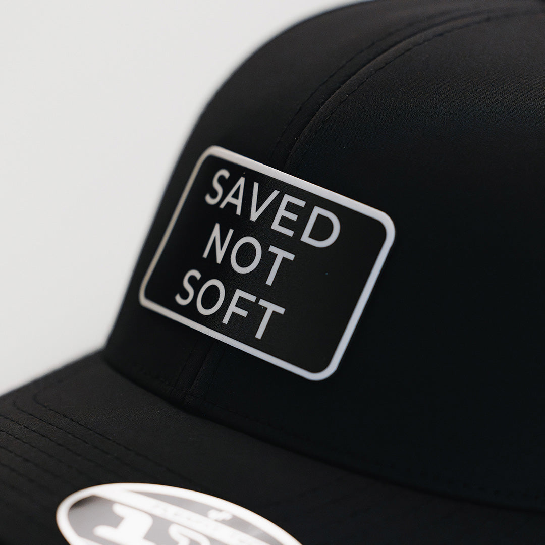 Saved Not Soft Branded Bills Hat