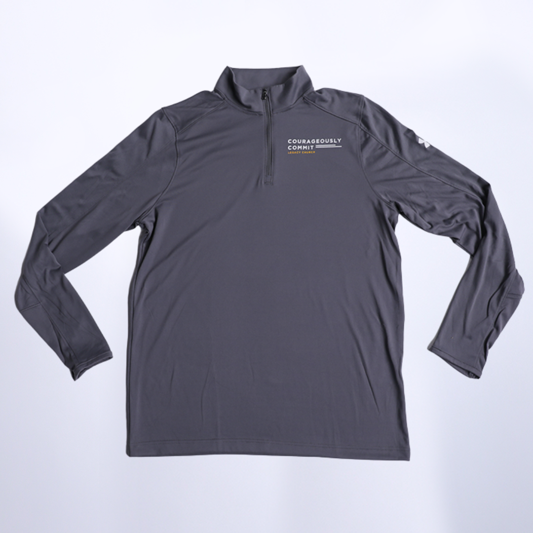 Courageously Commit 1/4 Zip Jacket